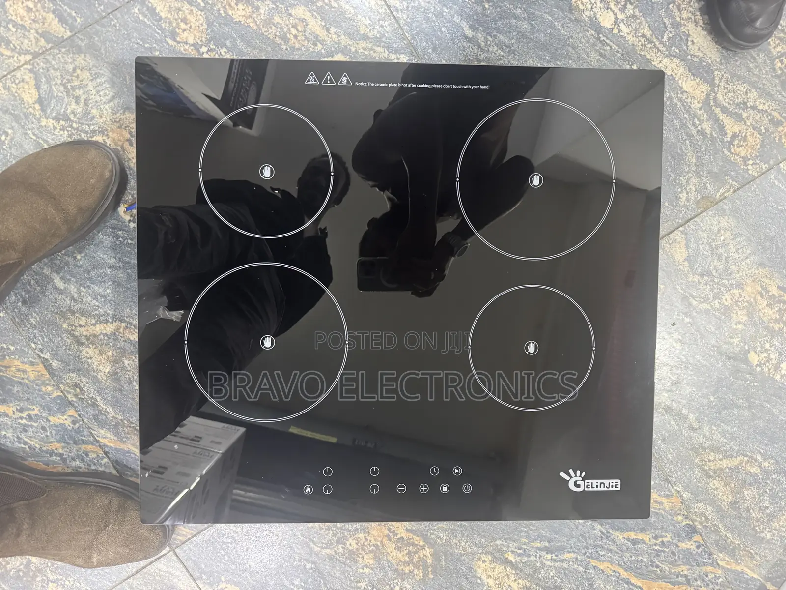 Gelinji Touch Stove – 4 Burner | Modern Glass Design