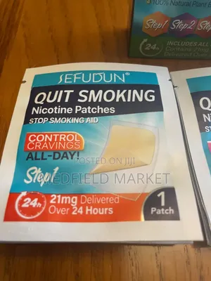 Quit Smoking Nicotine Patches 21, 14, 7mg ሲጋራ ለማቆም የሚረዳ