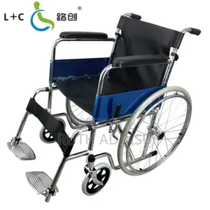 New Arrival Manual Folding Wheelchair For Elderly People Almunium