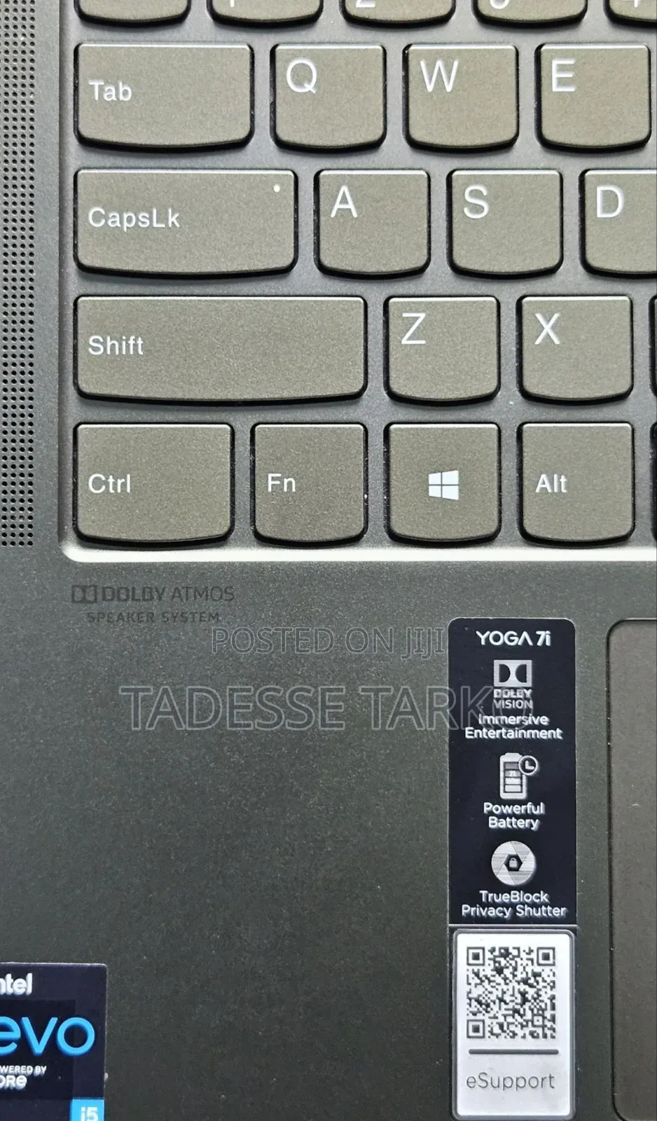 New Laptop Lenovo Yoga 7i 12GB Intel Core i5 SSD 512GB