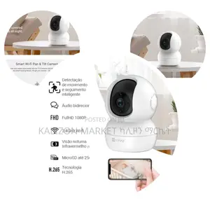 Ezviz Ty2 Smart Indoor Camera የቤት ውስጥ ስማርት ካሜራ 360