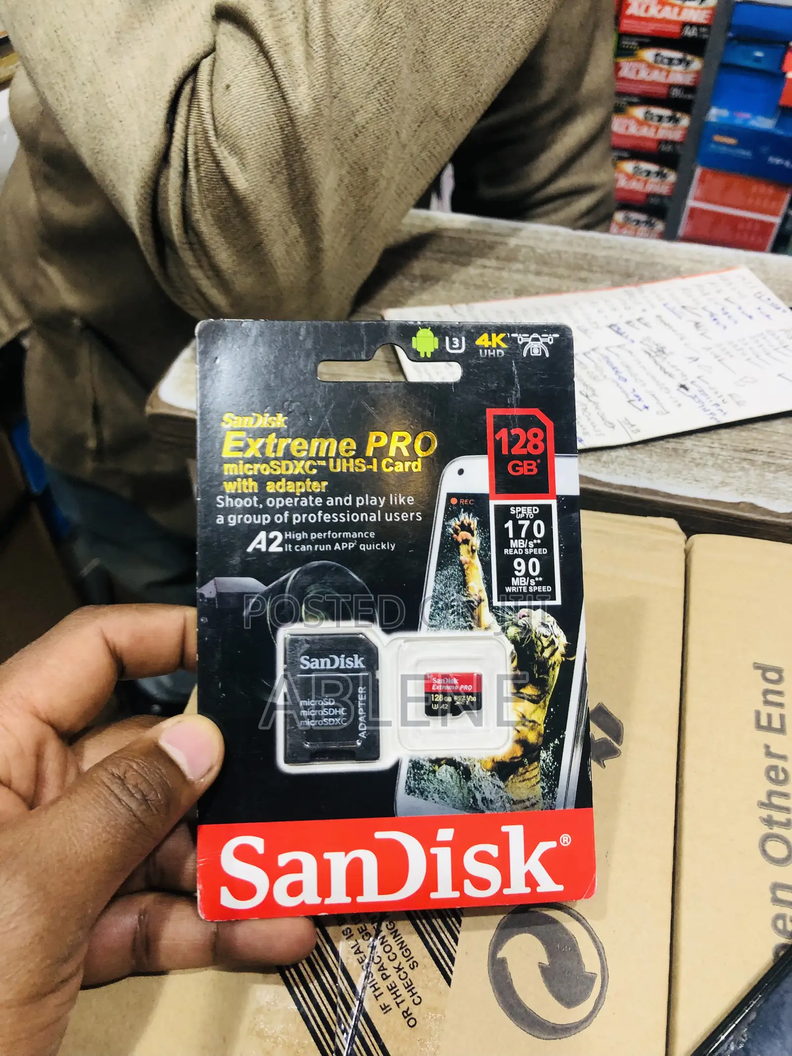 Extreme Pro 128gb Camera Card