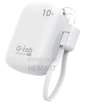G Tab High Quality Power Bank(10000mah)