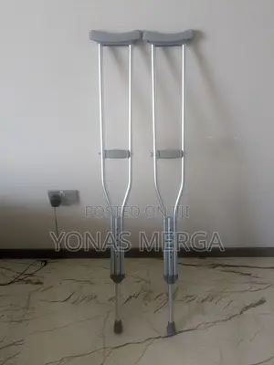 Aluminum Axillary Crutches, L Is Suitable for Adult Height 175-195cm