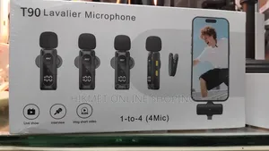 Lavalier Microphone 1-to-4 (4mic )