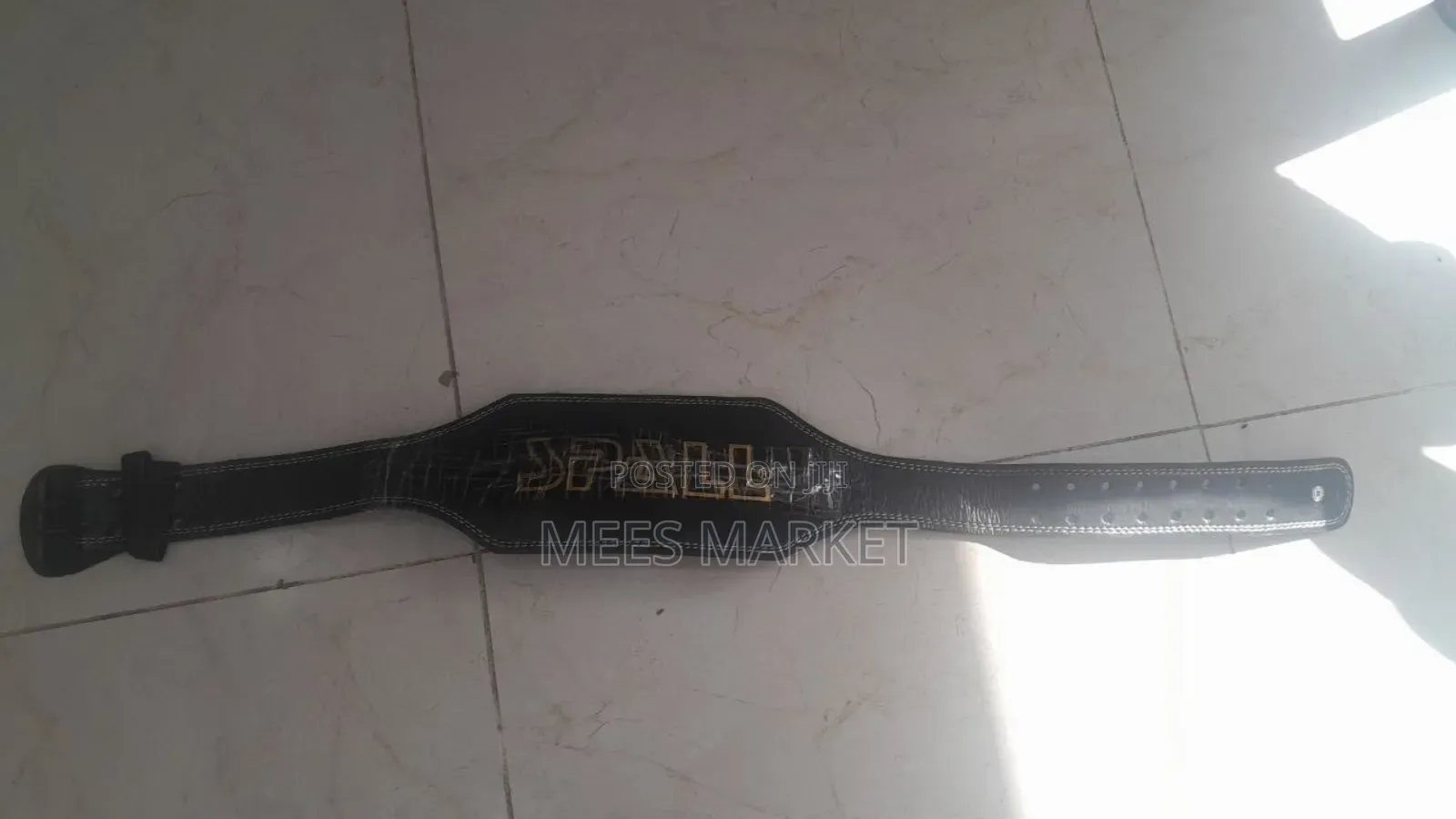 Weight Lifting Leather Belt