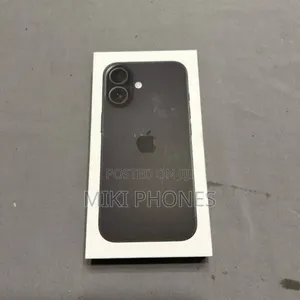 New Apple iPhone 16 128 GB Black