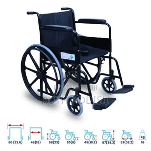 Biobase Hospital Integrated Wheel Lightweight Manual Wheelchair