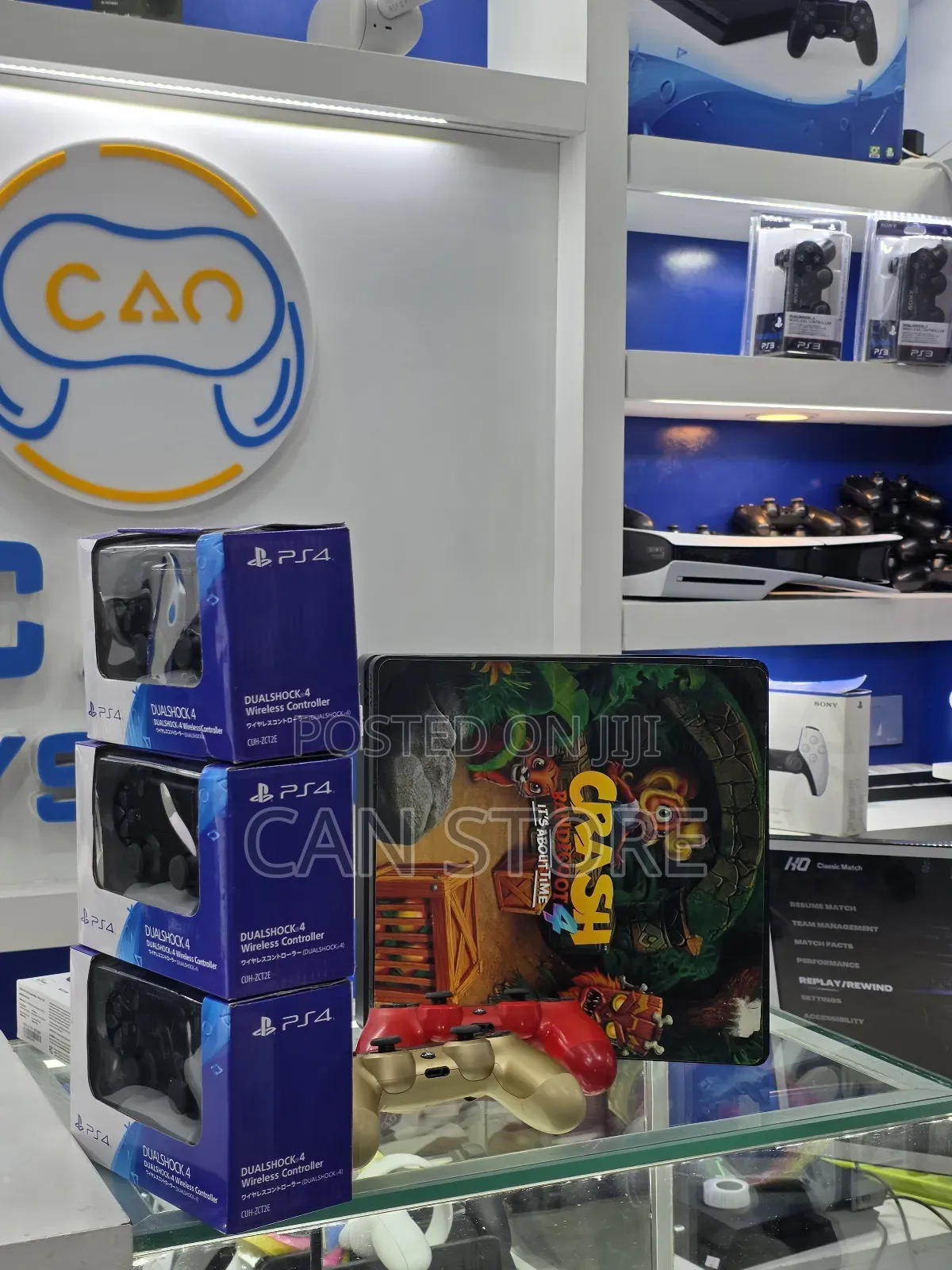 Playstation 4slim With 2controller መተዉ Check ማረግ ይችላሉ