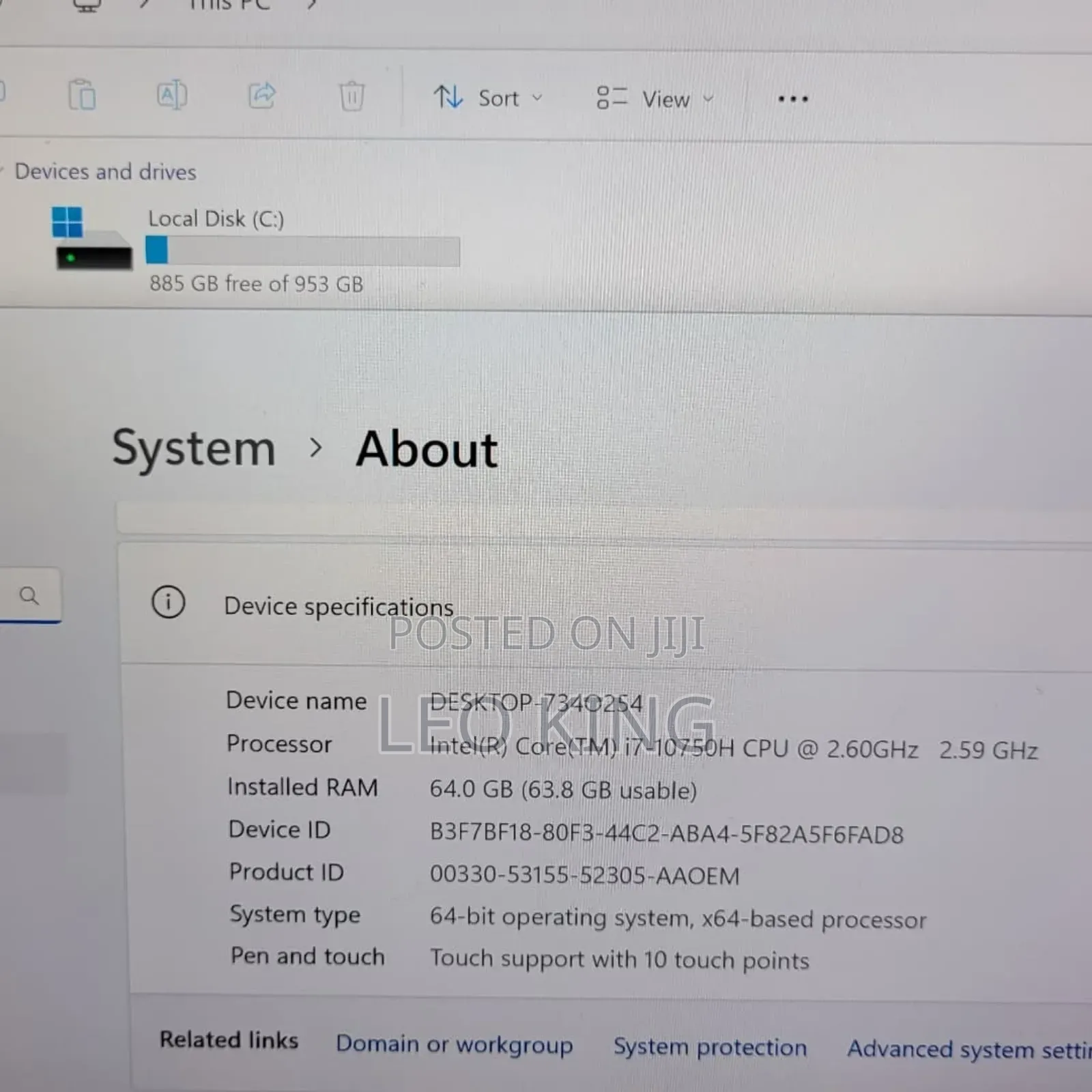 New Laptop Dell XPS 15 16GB Nvidia SSD 512GB