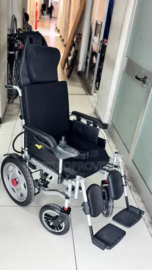 Electric Wheelchair Full Option With Reclining 150kg Capacity