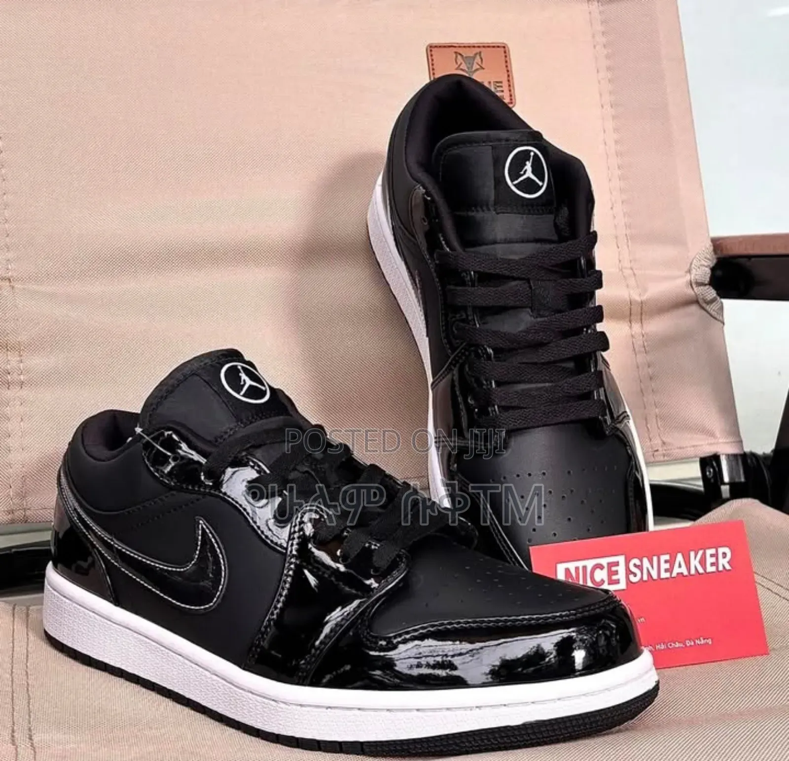 Air Jordan 1 Low Se "All Star Games" 'Black/White' Men's WMNS Shoes