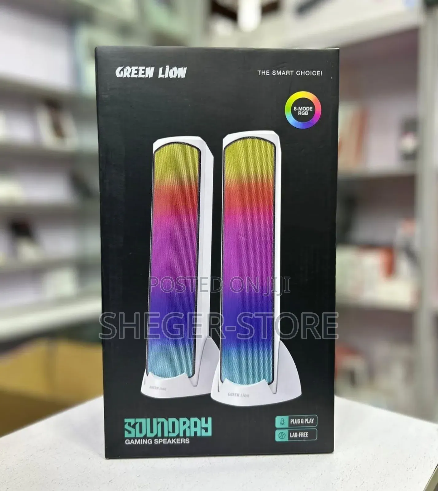 Brand New Design Orginal Green Lion Soundray Gaming Speakers