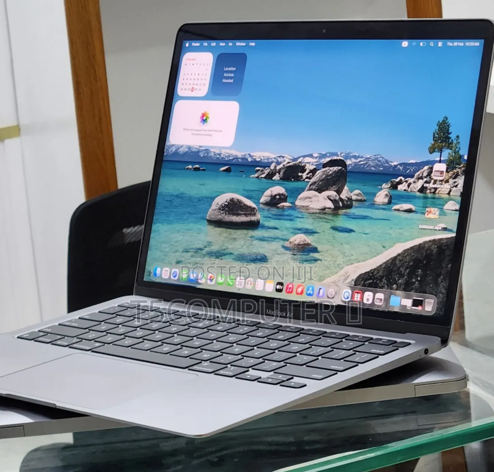 New Laptop Apple MacBook Air 2020 M1 8GB Apple M1 SSD 256GB