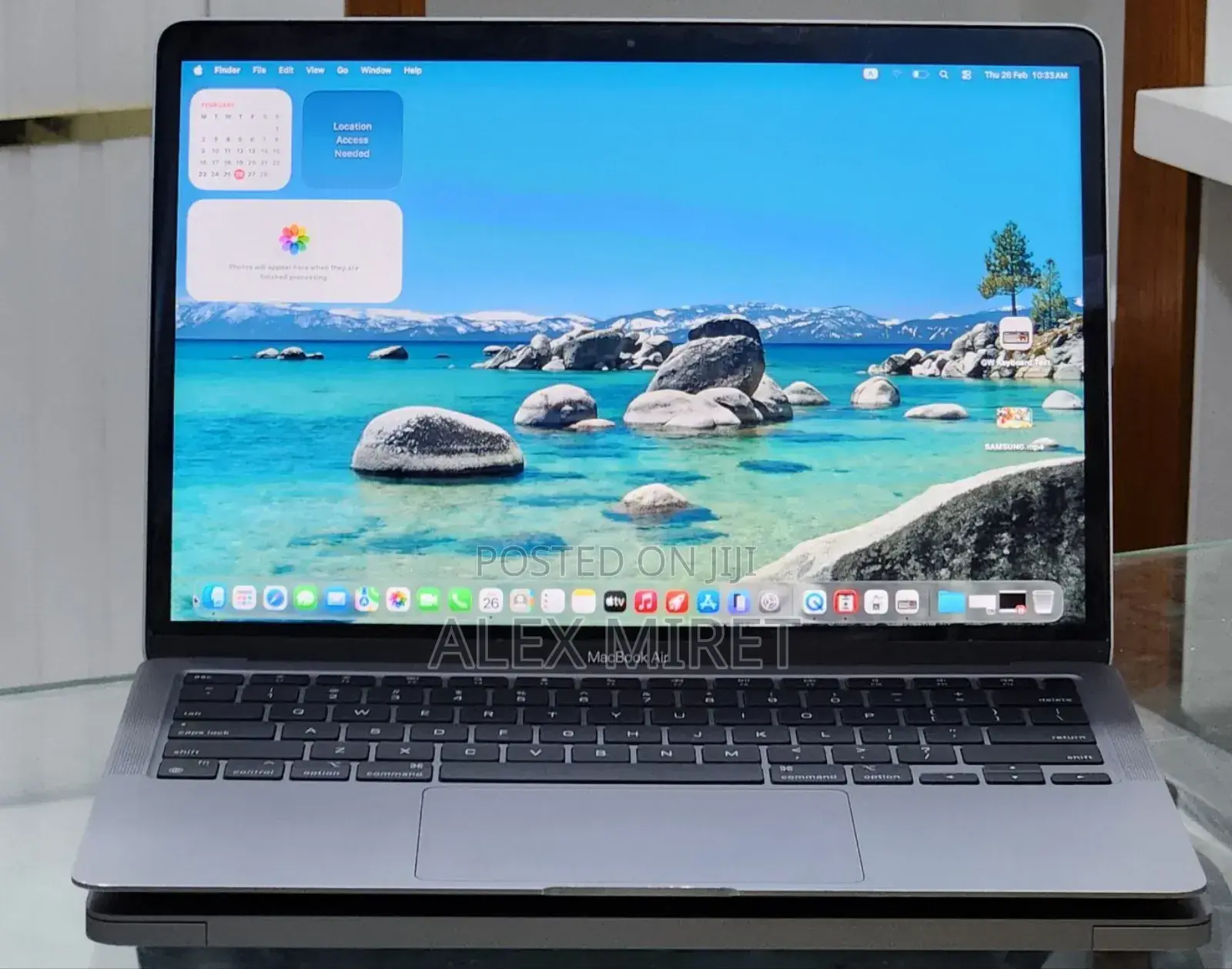 New Laptop Apple MacBook 8GB Apple M1 SSD 256GB