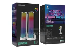 High Quality Green Lion Soundary Gaming Speakers