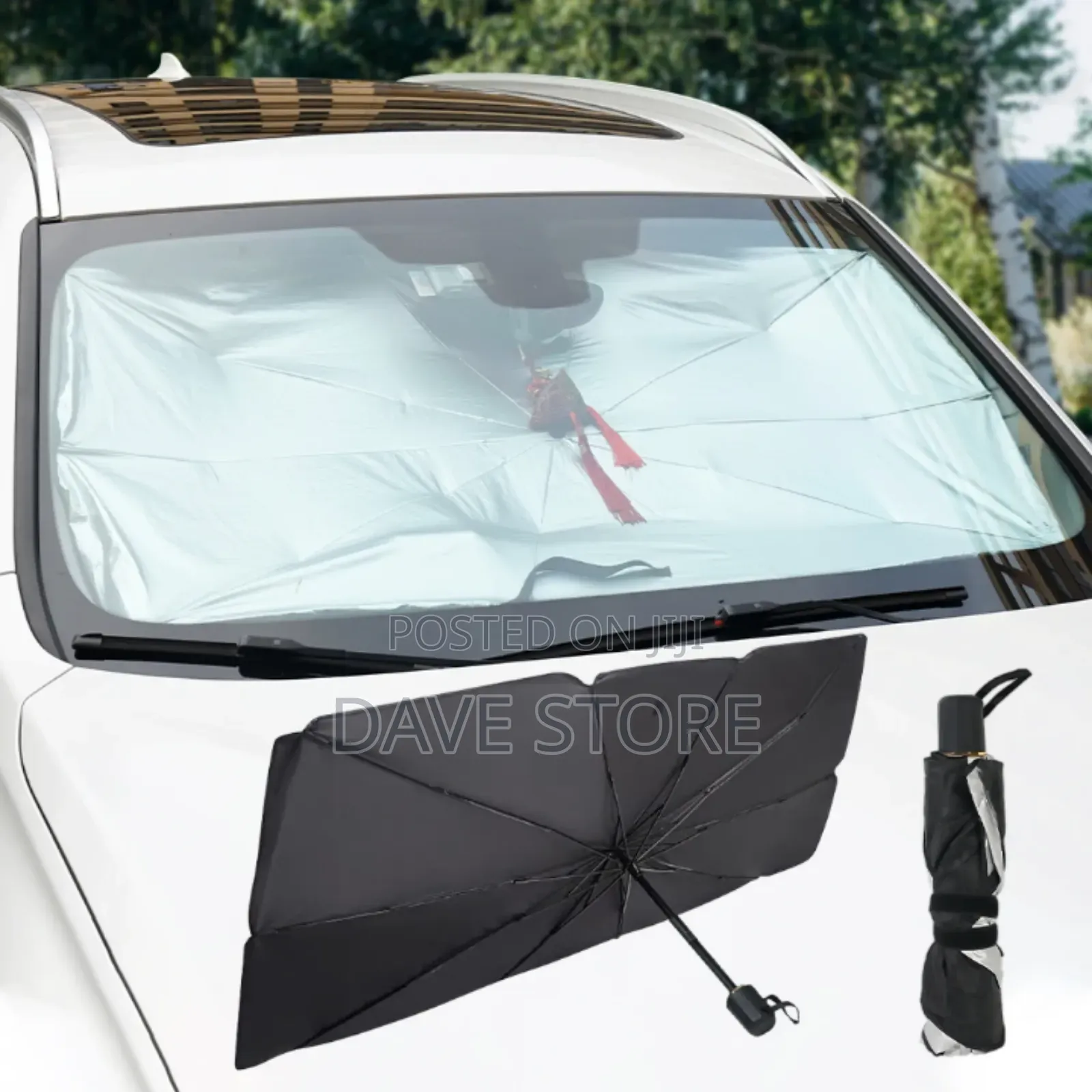 Foldable Car Sun Shade Umbrella
