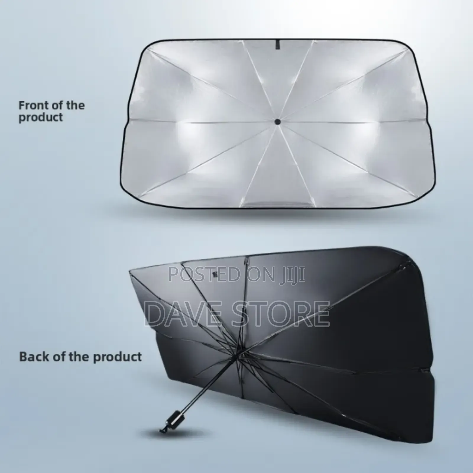 Foldable Car Sun Shade Umbrella
