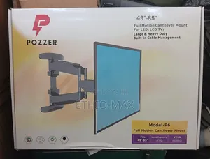 Flexible Tv Wall Mount 49”–85” | Strong Adjustable | New