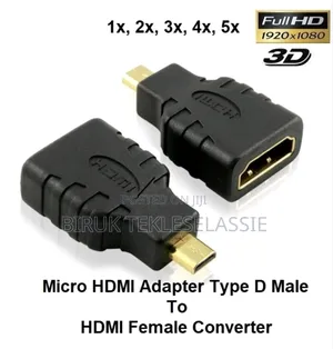 Micro Hdmi To Hdmi Adapter Converter 3 In 1