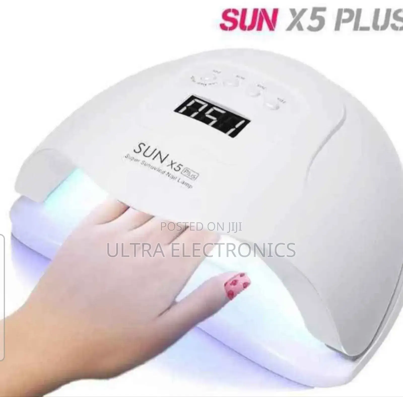 Sun X5 Plus Uv Led Nail Lamp, a Device Used for Curing Gel Polish.