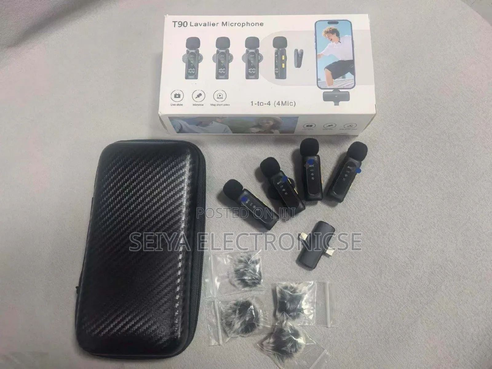 T90 Lavalier Microphone Is A Wireless,