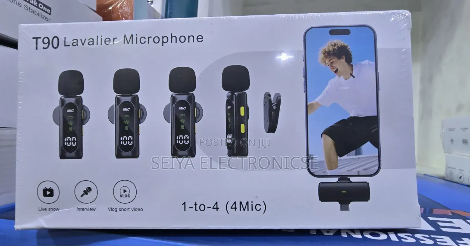 T90 Lavalier Microphone Is A Wireless,