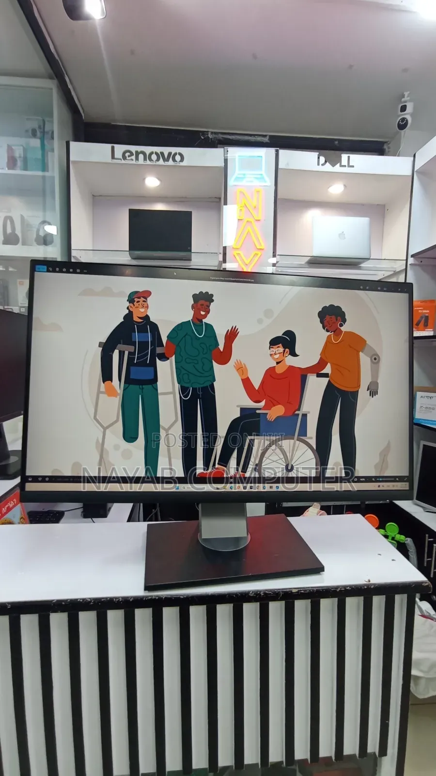 Framless Monitor