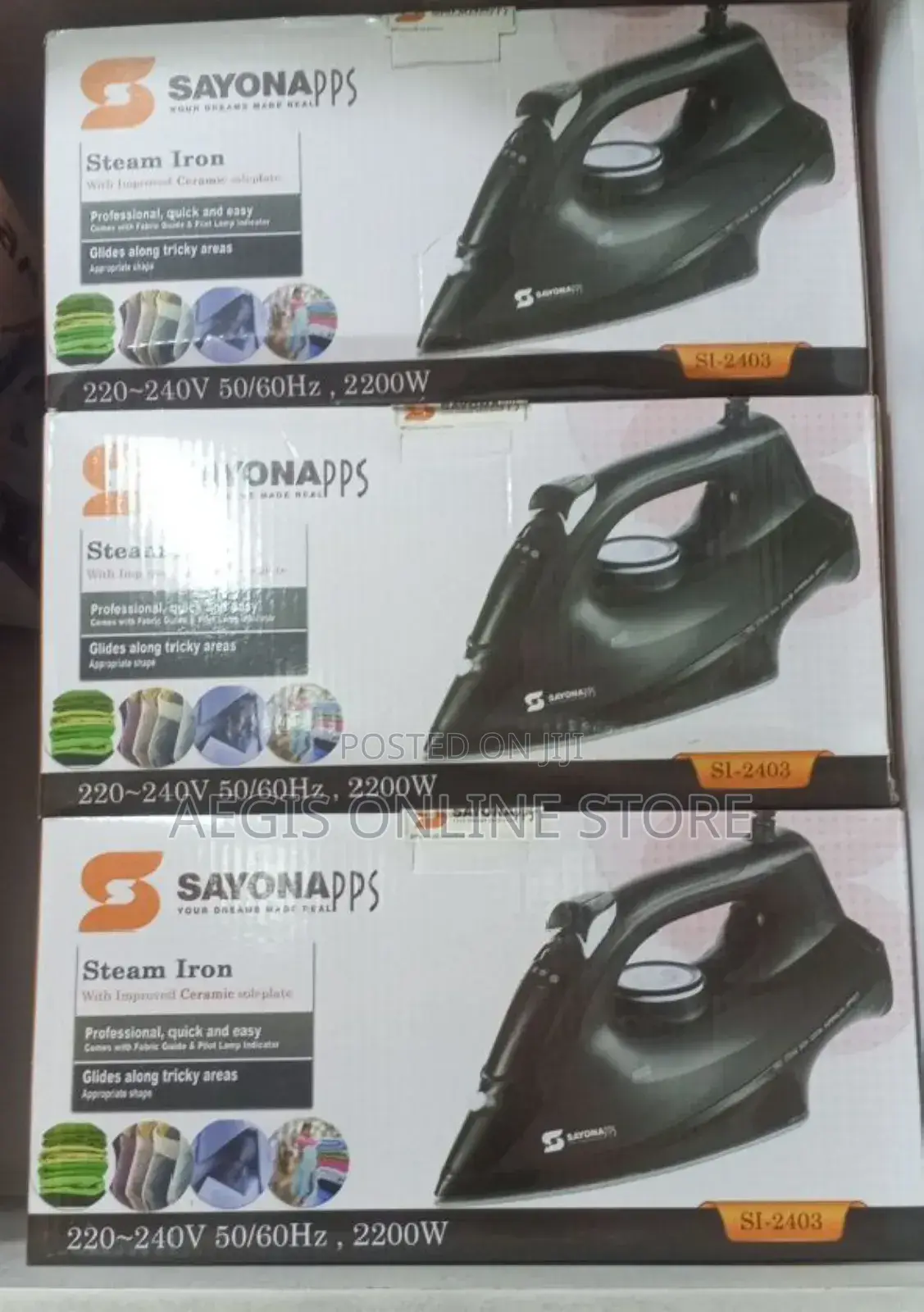 Sayona Steam Iron