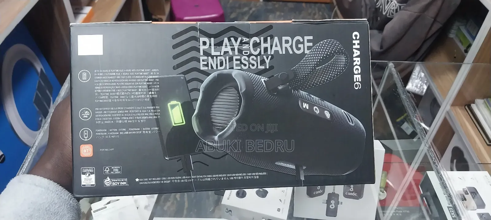 JBL Charge 6 Wireless Speaker