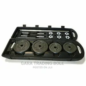Dumbbell and Barbellበቤቶ ስፖርት ይስሩ ጤናዎን ይጠብቁ
