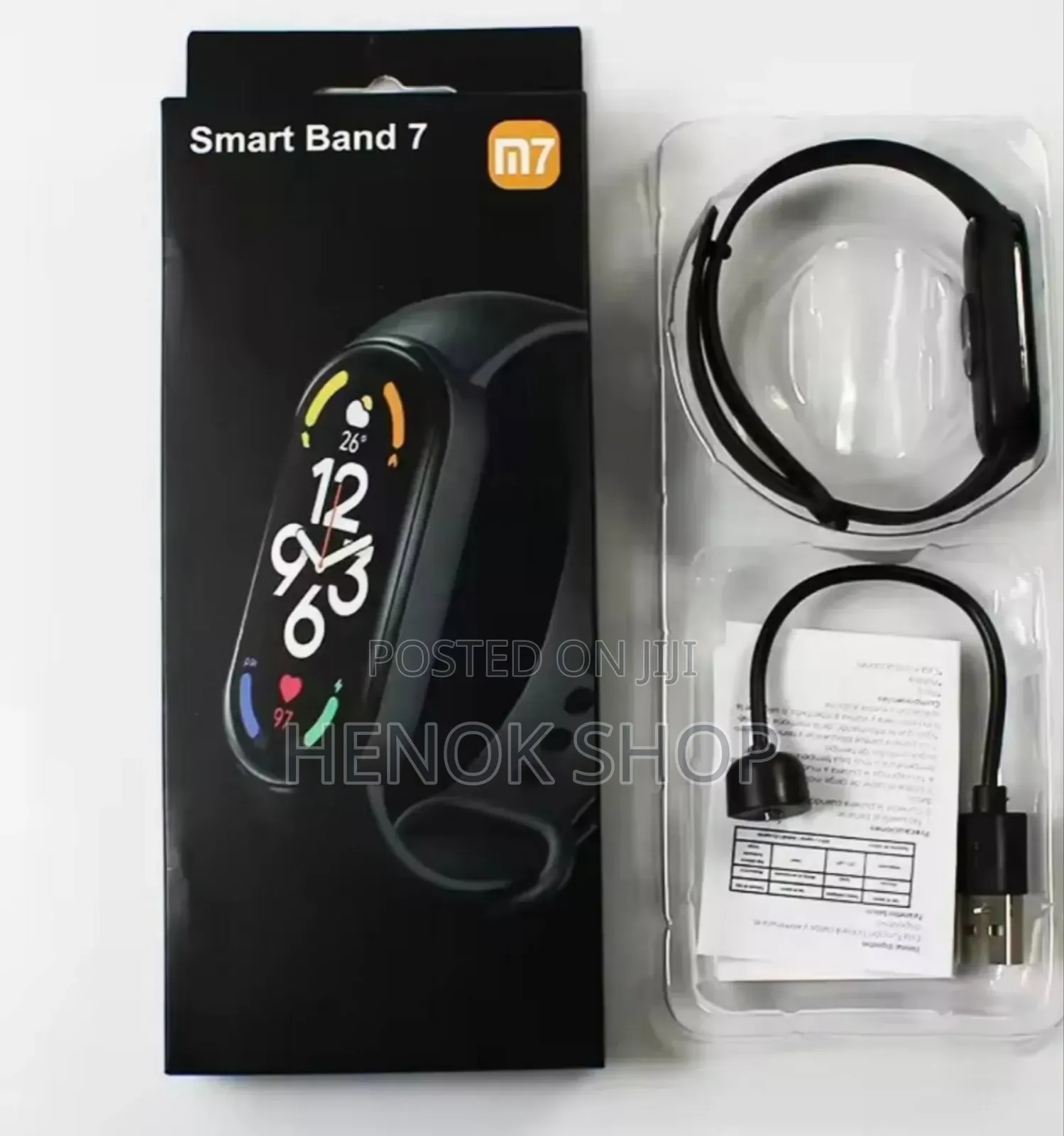 የልብ ትርታ ሚለካ | Fitness Trackwr Smart Watch