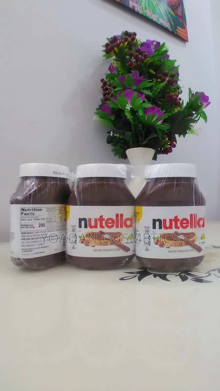Nutella ቸኮሌት ስፕሬድ | 950ግ × 2