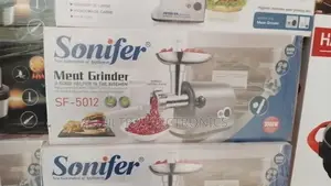 የስጋ መፍጫ ማሽን Sonifer Sf-5012 Meat Grinder. Power: 3000-Watt Motor.