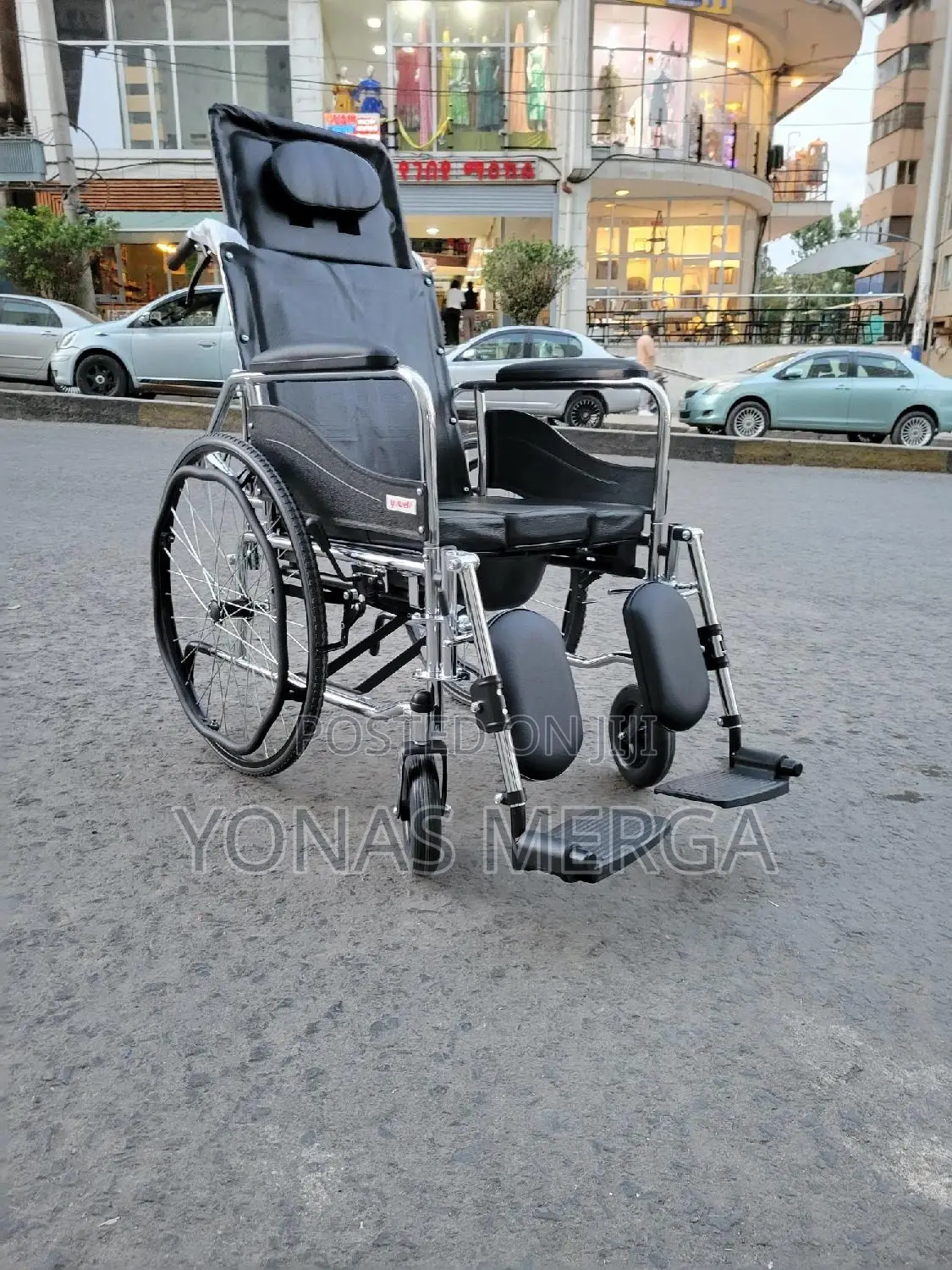 Multi-Purpose Wheelchair谿皮stand to Brake Reliable Use Removable Pot