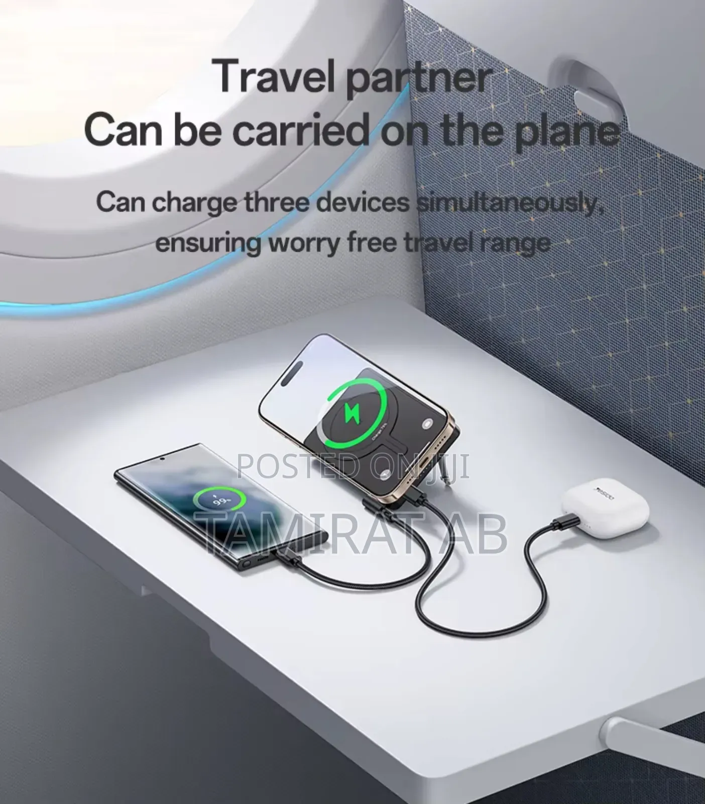 Yesido Yp77 Magnetic Wireless Charging 5000mah Power Bank