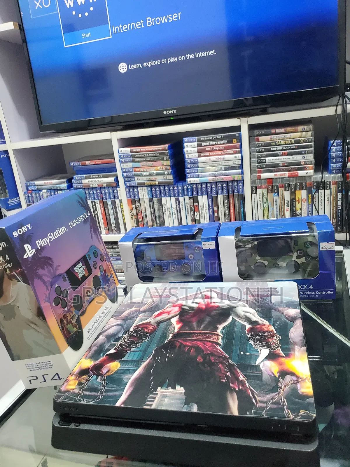 Playstation 4 Jealbreak Slim 1000 Gb Storage Slim #G#P#S