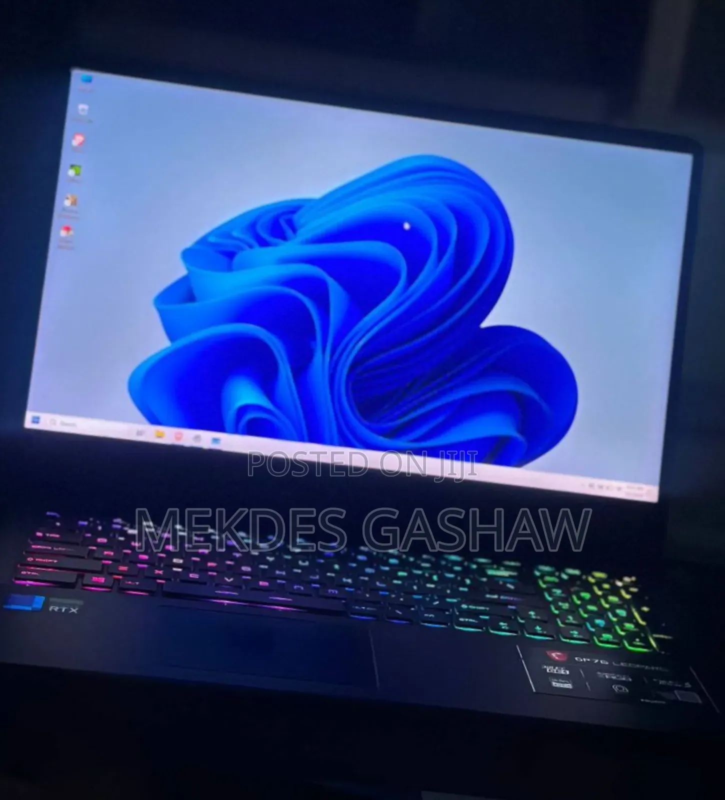 New Laptop MSI GP75 Leopard 16GB Intel Core i7 SSD 128GB