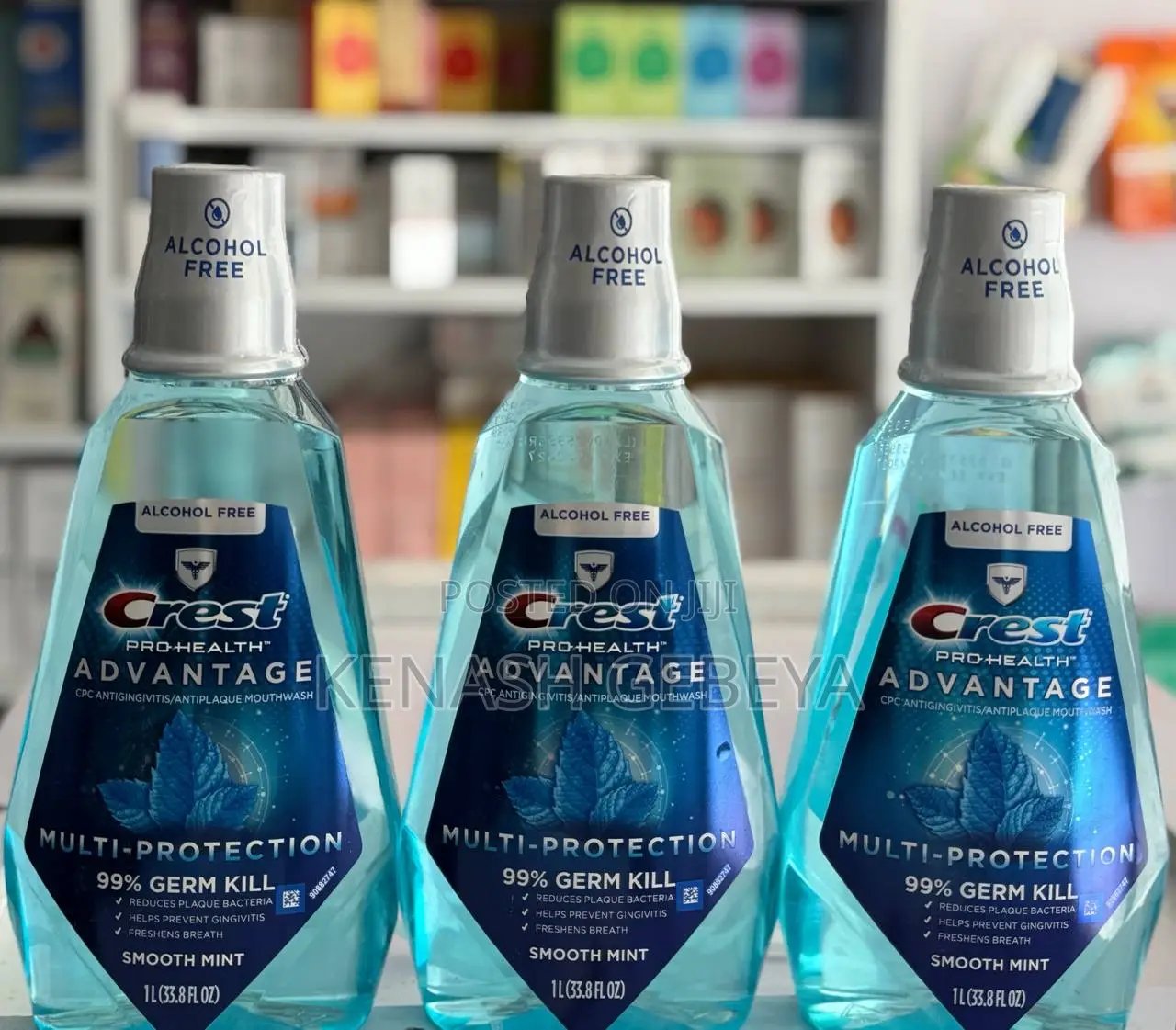 Crest Pro-Health Multi-Protection Alcohol Free Mouthwash