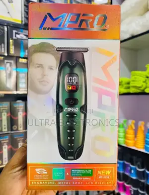 የፀጉር ማሽን Trimmer. Technology: Features a Metal Body With