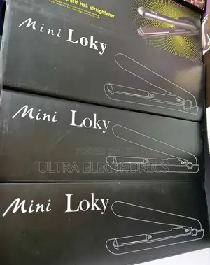 Mini Loky Curler Hair Straightener, a Portable Styling Tool Available