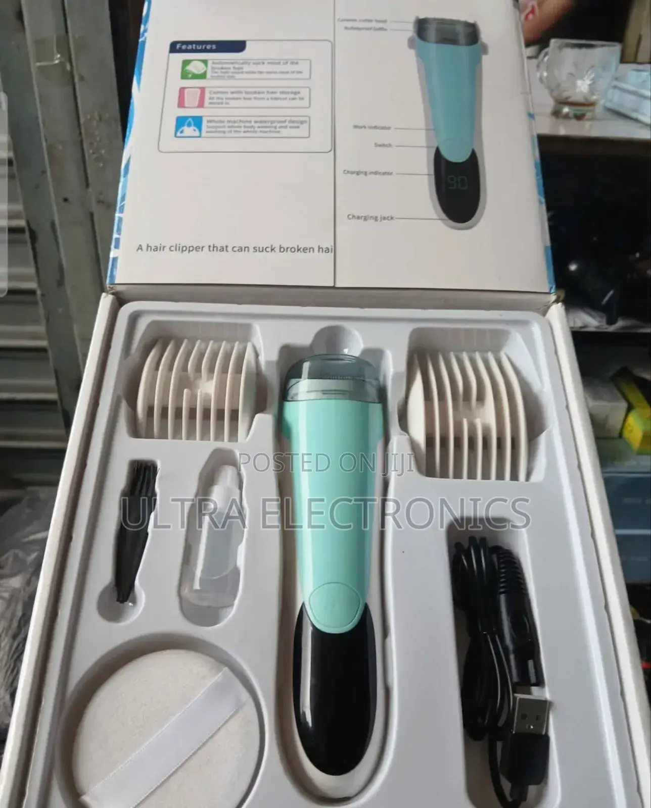 Baby Hair Clipper,Boxili Model Bxi-817 Which Is Designed for Quiet