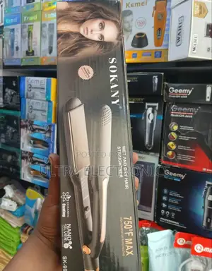 ፀጉር መቶከሻ Sokany Hair Straightener.