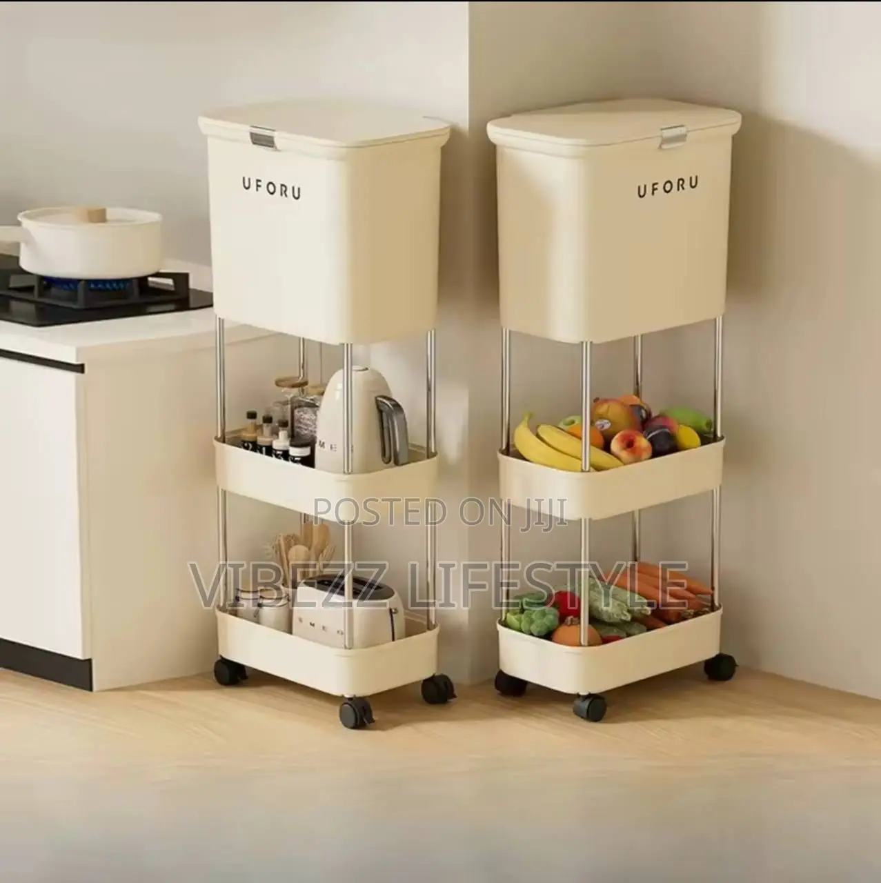 Kitchen And Toilet Storage Rack