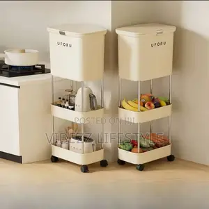 Kitchen And Toilet Storage Rack
