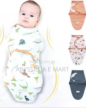 Swaddleme መጠቅለያ እግሩ ድፍን የሆነ 100% Cotton