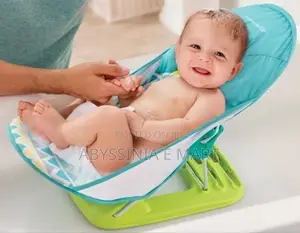 Comfortable Deluxe Baby Bath አራስ ልጆችን ለማጠብ እና ፀሀይ ላይ ለማድረግ የሚያገለግል!