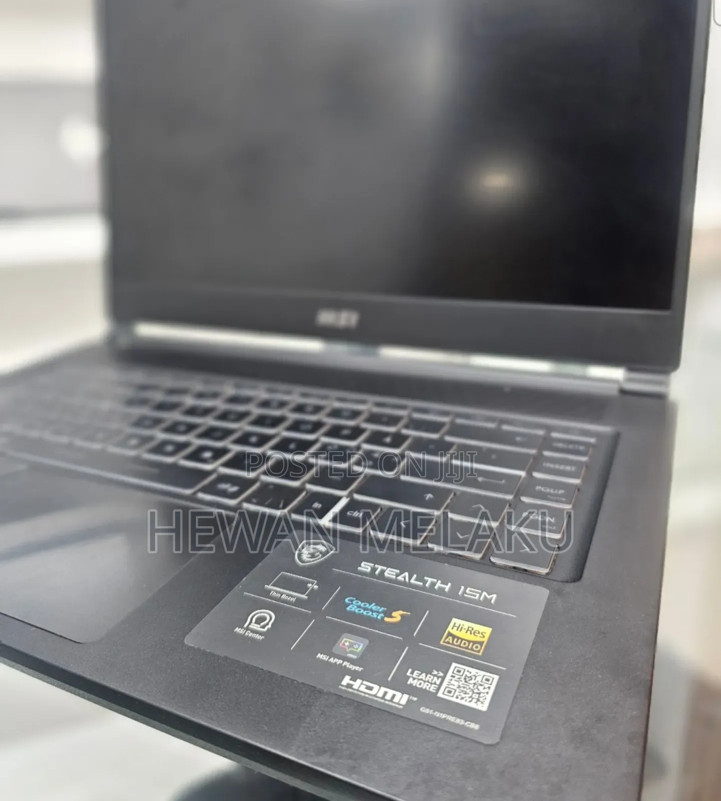 New Laptop MSI 16GB Intel Core i7 SSD 512GB