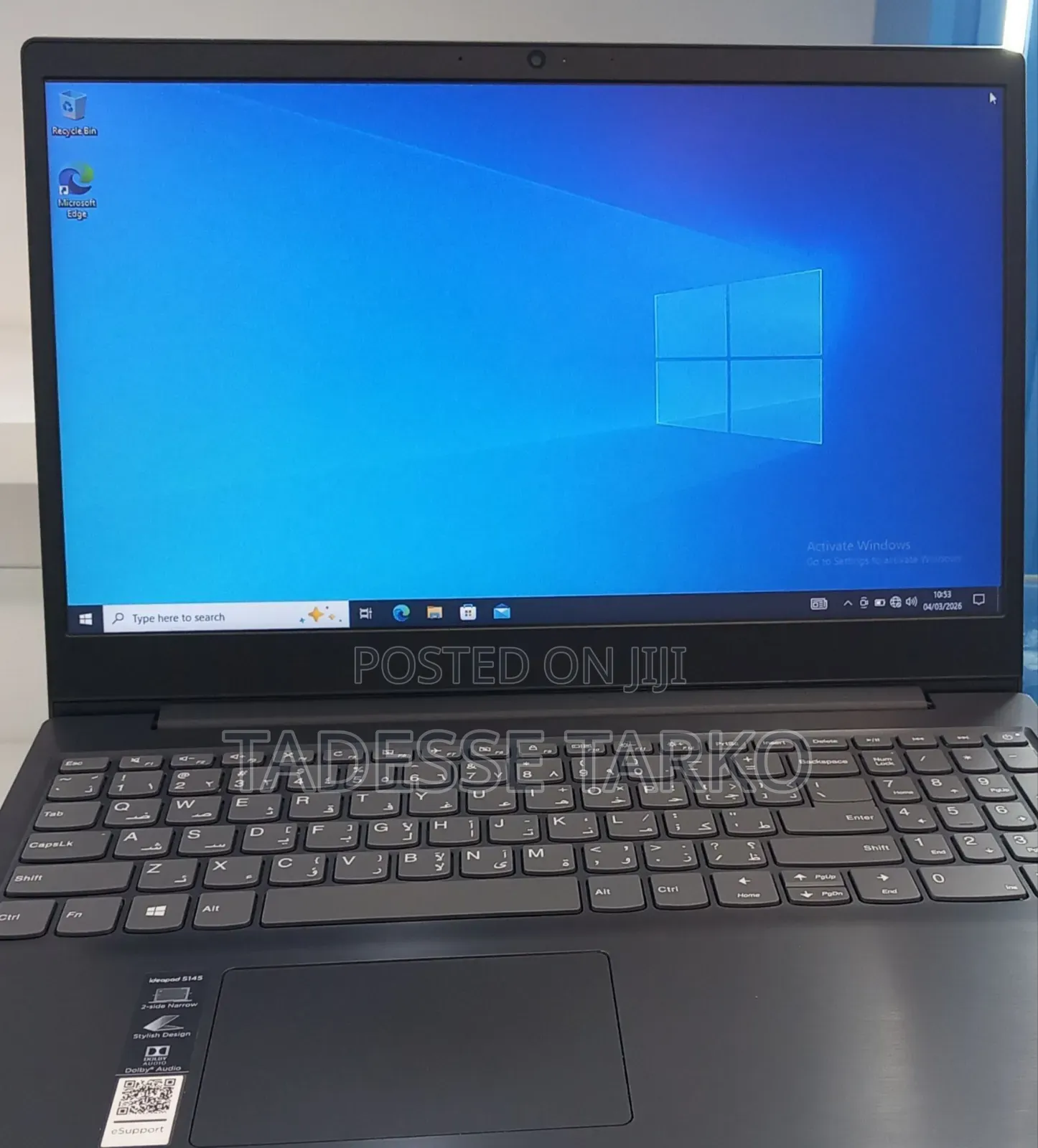 New Laptop Lenovo IdeaPad S145 4GB Intel Celeron HDD 1T