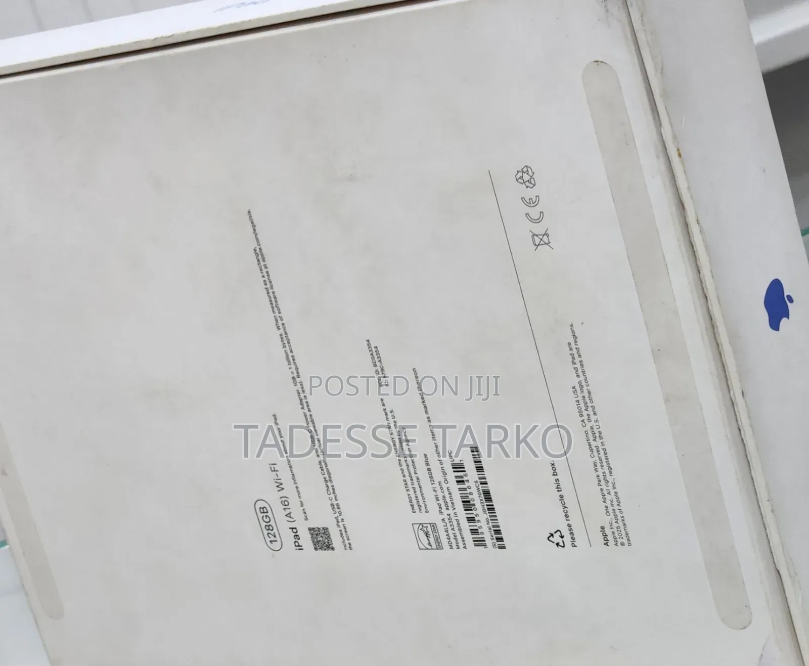 New Apple iPad (2025) 128 GB Silver